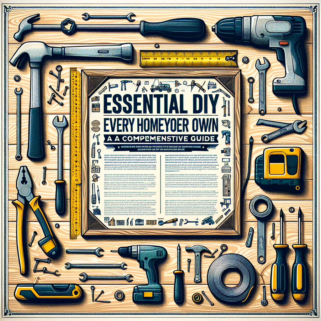 Top DIY Tools Every Homeowner Must Have for Successful Projects: Your Ultimate Guide to Essential Equipment