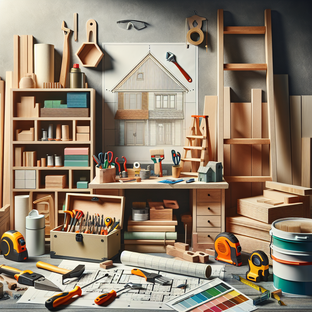 Transform Your Space: Essential Building Supplies for Your Next DIY Home Renovation Project
