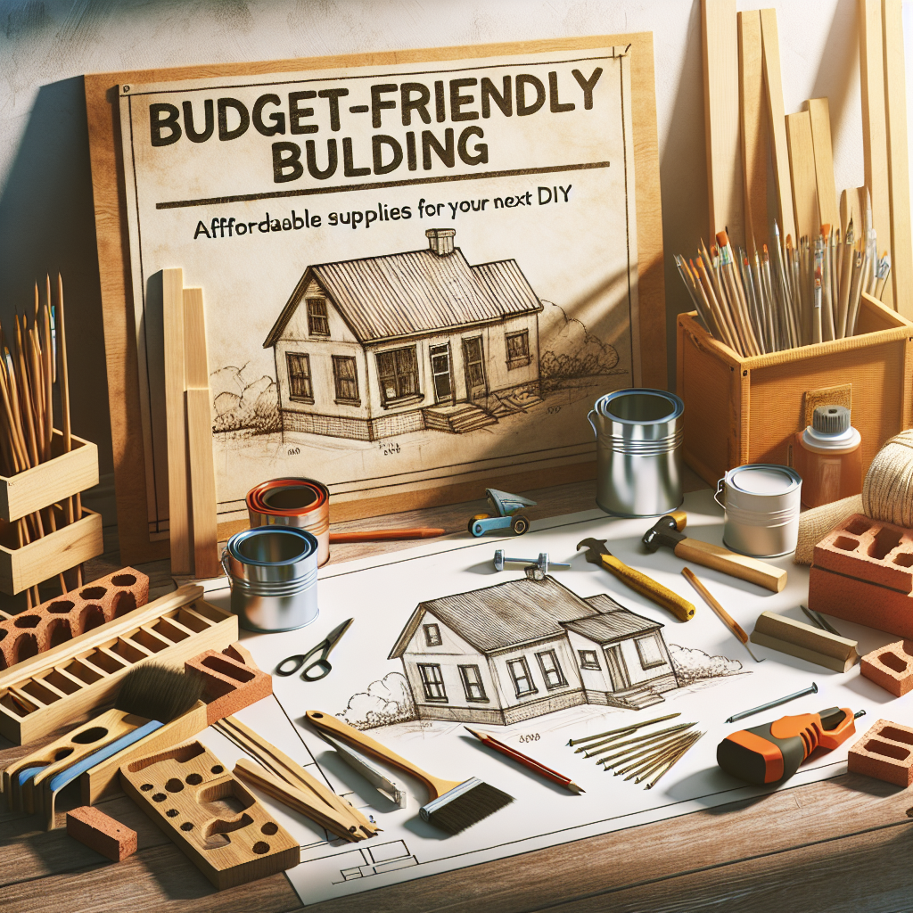 Smart Savings: Discover Affordable Supplies for Your Next DIY Project Without Breaking the Bank