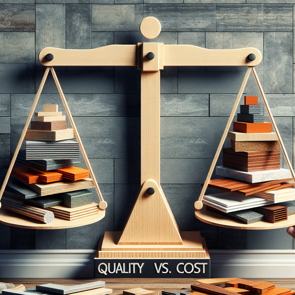Striking the Perfect Balance: How to Choose Quality Building Supplies Without Breaking the Bank