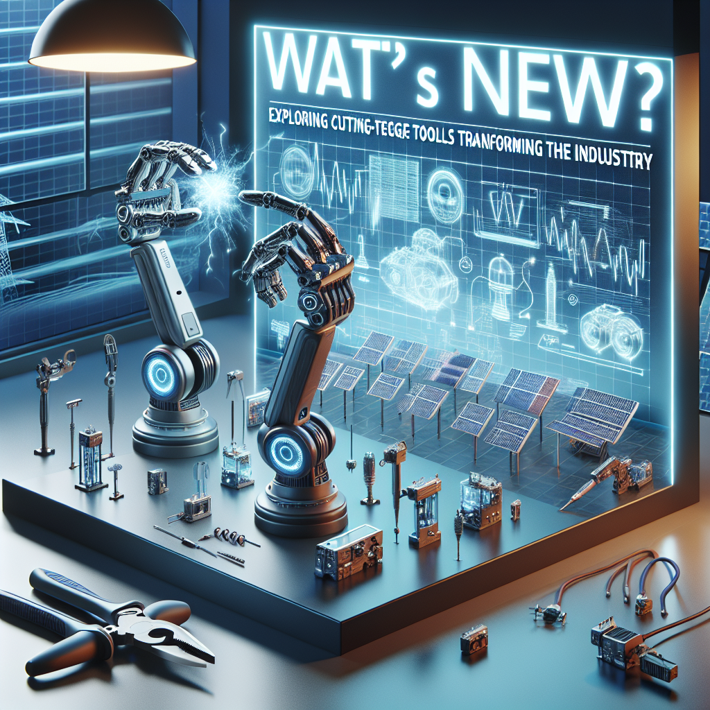 Discover the Latest Innovations in Electrical Tools Revolutionizing the Industry Today
