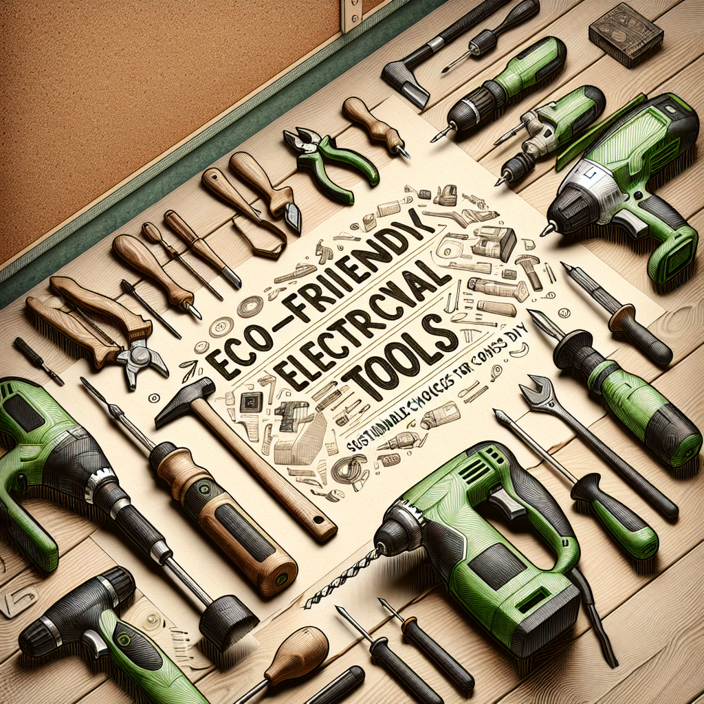 Sustainable Electrical Tools for Eco-Conscious DIY Enthusiasts: Make a Green Impact on Your Projects