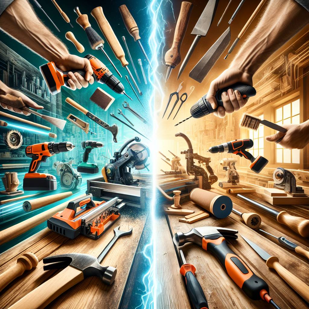 Choosing Between Power Tools and Hand Tools: The Ultimate Guide to Finding the Right Electrical Tools for Your Projects