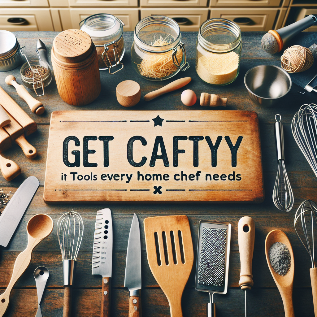 Enhance Your Culinary Skills with These 10 Must-Have DIY Kitchen Tools for Every Home Chef