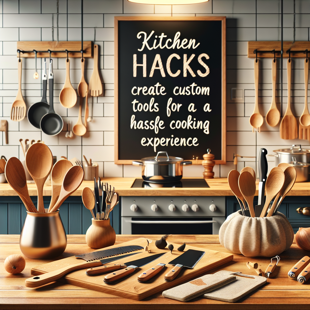 Revamp Your Cooking: Innovative DIY Kitchen Tools for Effortless Meal Prep