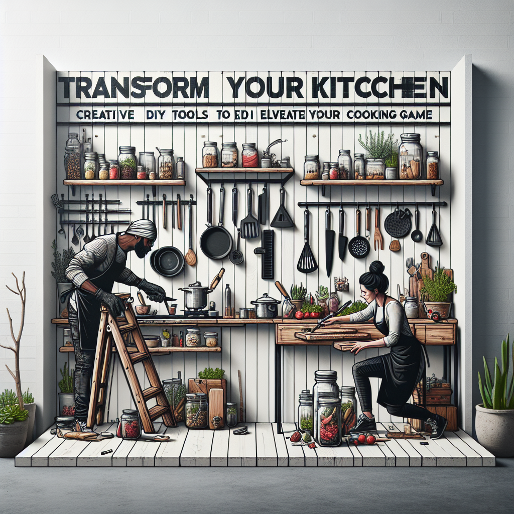 Revamp Your Culinary Space with Innovative DIY Kitchen Tools for an Unforgettable Cooking Experience