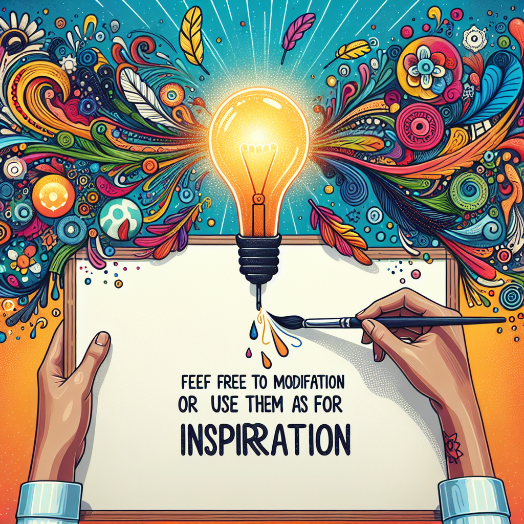 Unlock Your Creativity: Inspiring Ideas to Spark Innovation and Boost Productivity