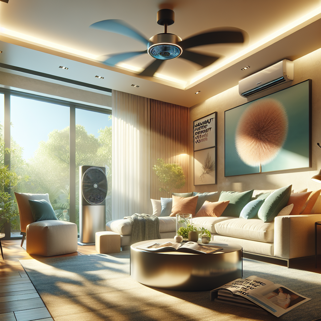 Experience Ultimate Comfort: How Combining Fans and Air Conditioning Maximizes Your Cooling Efficiency