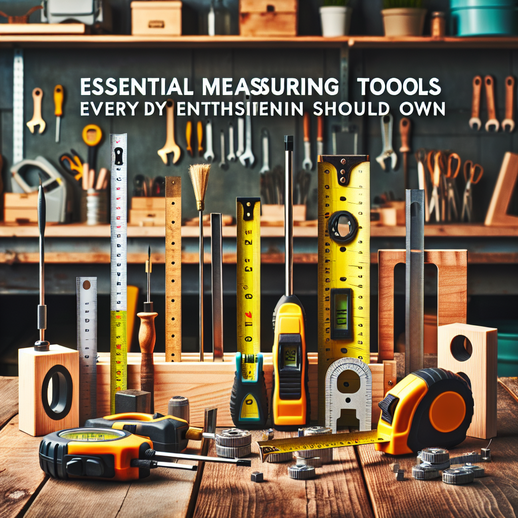 Must-Have Measuring Tools for Every DIY Enthusiast: Unlock Your Project Potential!