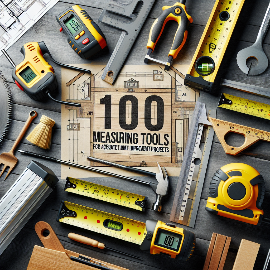 Enhance Your Home Projects with the 10 Best Measuring Tools for Precision and Accuracy