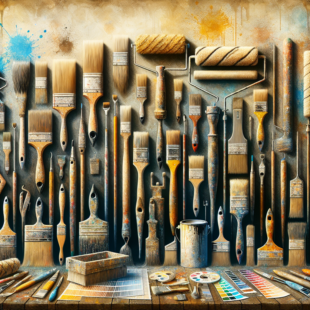 Mastering Paint Tools: A Comprehensive Guide to Brushes, Rollers, and Choosing the Right Equipment for Your Next Project