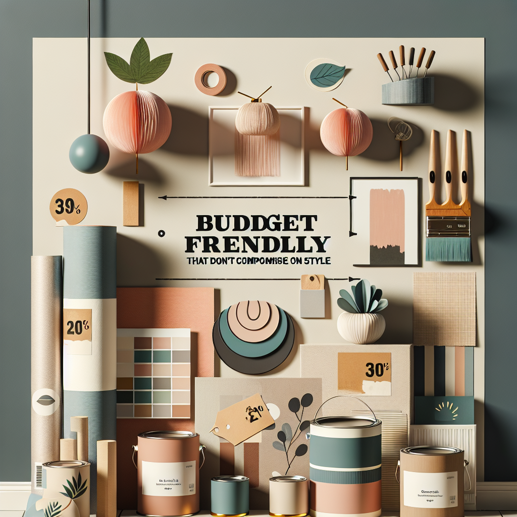 Stylish Wall Supplies on a Budget: Elevate Your Space Without Breaking the Bank