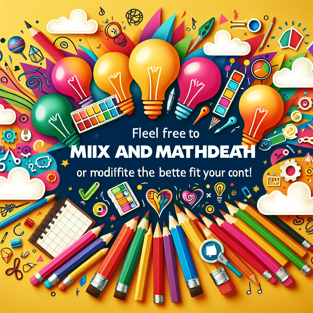 Unlock Your Creativity: Transform Ideas into Unique Content That Captivates and Engages Your Audience